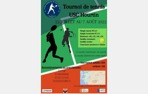 Tournoi de tennis à Hourtin